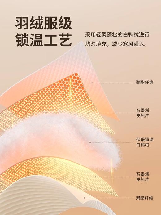 几素石墨烯羽绒暖手袋充电式热水袋防爆暖腰敷肚子电热暖手宝宝女 商品图2