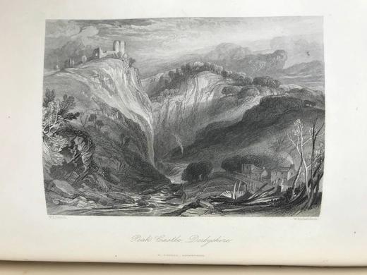 1845年 司各特《奈杰尔的命运/贝弗利尔·皮克》 数十幅版画插图 真皮精装16开 商品图7