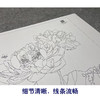 【大彩图】杨冬冬工笔画白描底稿小品《双影共分红》荷花临摹勾线花鸟线稿HD22 商品缩略图4