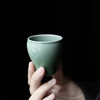 龙泉青瓷严少英素面小杯品杯茶杯功夫小茶杯陶瓷喝茶专用家用待客品茗杯 商品缩略图11