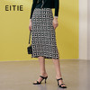 EITIE爱特爱春季新款印花侧开叉半裙7306003 商品缩略图0