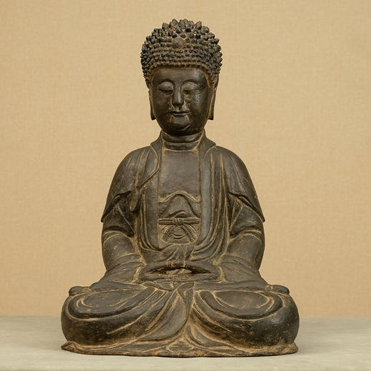 明 铜释迦摩尼佛像 商品图0