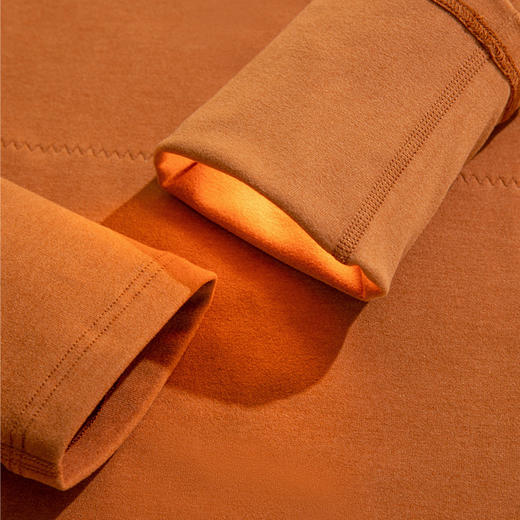 【套装】柒牌男士秋冬保暖内衣套装抗菌加绒打底内衣加厚发热羊绒秋衣秋裤	125F70080 商品图2