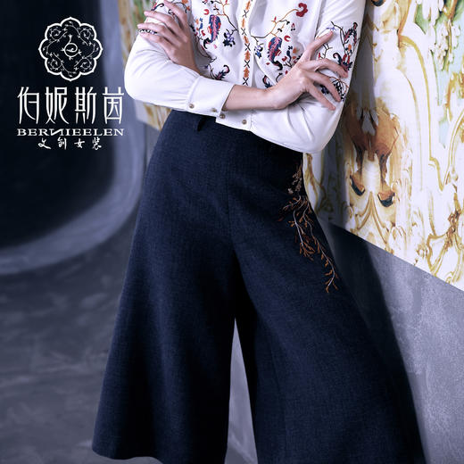 【伯妮斯茵】6L6161--裤子--灰泥粉彩的雕塑--《因汉而生--哥特》 商品图0