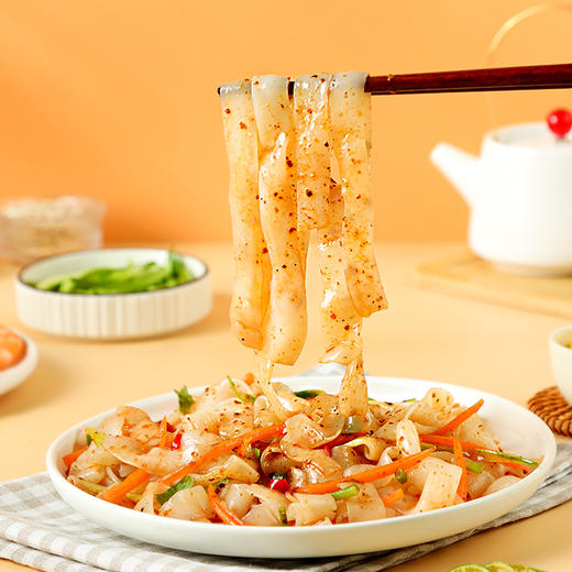 【严选】晶地葛根魔芋凉皮260g/袋*5袋（厂家直发） 商品图2