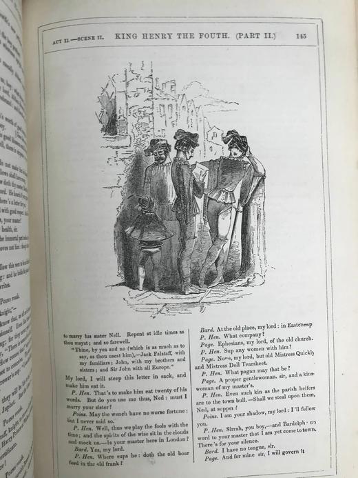 他把理查三世画成猪！约19世纪后期 莎士比亚作品集（历史剧与诗集） 肯尼·梅多斯数百幅版画插图 真皮精装16开 商品图11