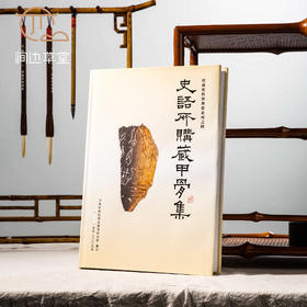 【绝版好书】《史语所购藏甲骨集》大16开精装260页，高清，2009年史语所初版