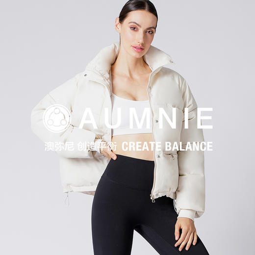 【AUMNIE】运动LOGO棉服休闲外套+经典立领棉服休闲外套 SPORTS LOGO PUFFER JACKET 商品图6