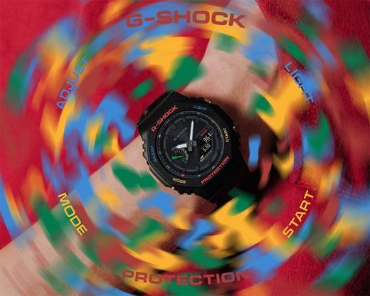 1F【卡西欧】G-SHOCK太阳能蓝牙八角B2100FC系列潮流手表 商品图4