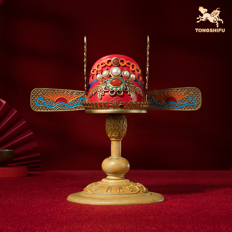 铜师傅 铜摆件《状元及第》桌面客厅玄关电视柜中式家居装饰品