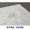 【大彩图】杨冬冬工笔画白描底稿小品《荷花》临摹勾线花鸟线稿HD17 商品缩略图4
