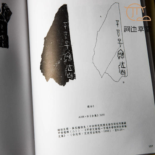 【绝版好书】《史语所购藏甲骨集》大16开精装260页，高清，2009年史语所初版 商品图5