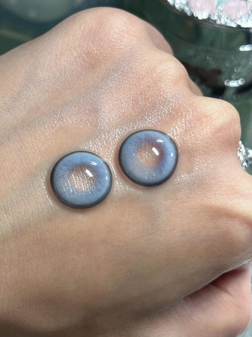 【大直径】ICECANDY-蓝色蝴蝶-14.5mm【年抛 0-1000度 含有525/575】 商品图5