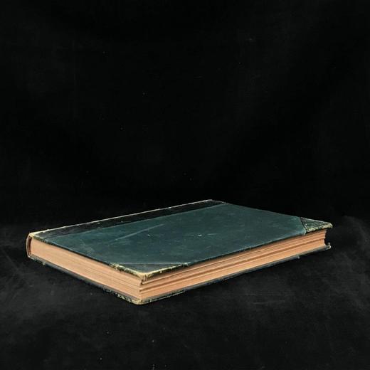 约19世纪后期 欧洲风景图集（卷1） 数百幅版画插图 真皮精装大16开 商品图1