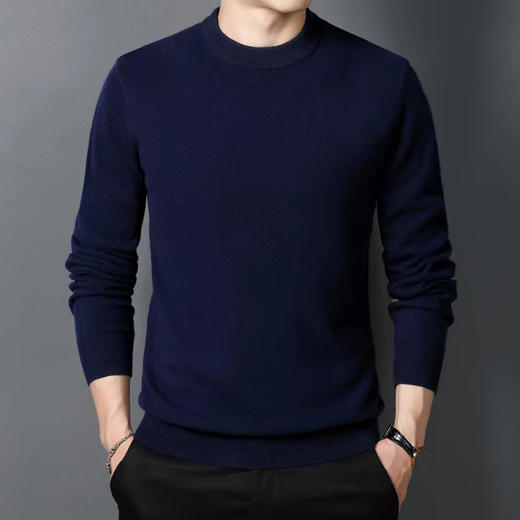 【团购 开启啦 】男士100%纯羊毛  V领 半高领 翻领 3款可选 比女士款厚实 商品图5