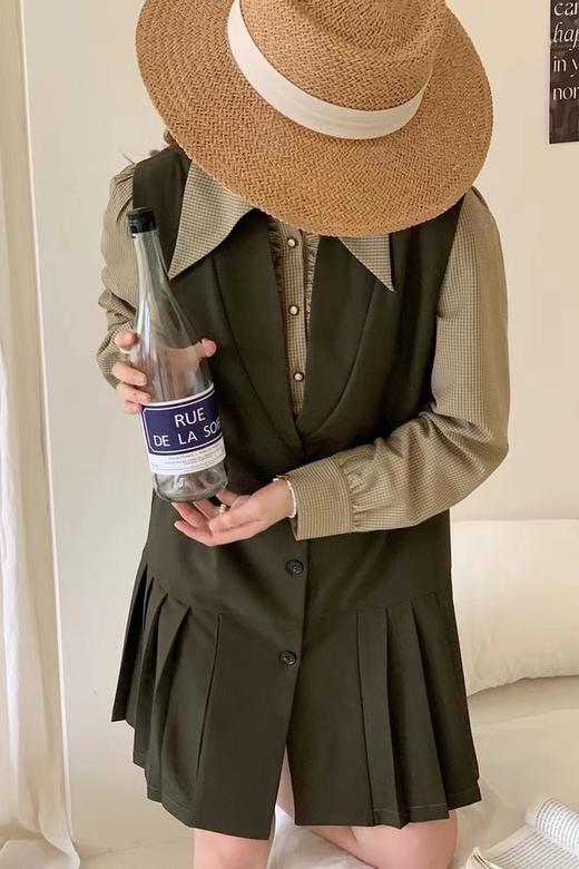 amadella 时尚衬衫马甲裙套装 17175 商品图0