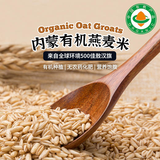 内蒙古有机燕麦米 商品图0