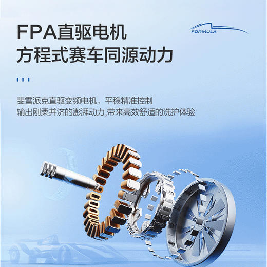 海尔(Haier)10公斤 大容量 直驱智慧洗智能投放防过敏滚筒洗衣机XQG100-BD12366/洗烘一体机XQG100-HBD12366 商品图1