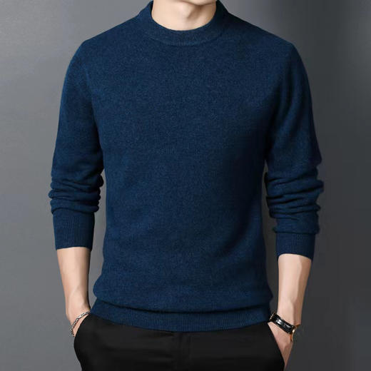 【团购 开启啦 】男士100%纯羊毛  V领 半高领 翻领 3款可选 比女士款厚实 商品图10
