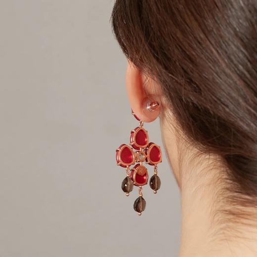 北京仓｜ROSSO PREZIOSO-LADYLIKE-挚爱红 耳钉［意大利设计师］ 商品图2