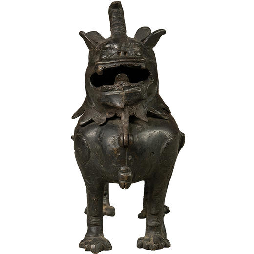 清 铜狻猊瑞兽香薰 商品图5