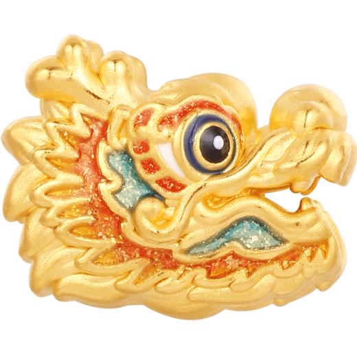 福运兴龙 国潮舞龙-富贵金龙 足金龙转运珠国潮中国风黄金生肖龙宝宝礼物MEMORA诗普琳HP555101 商品图5