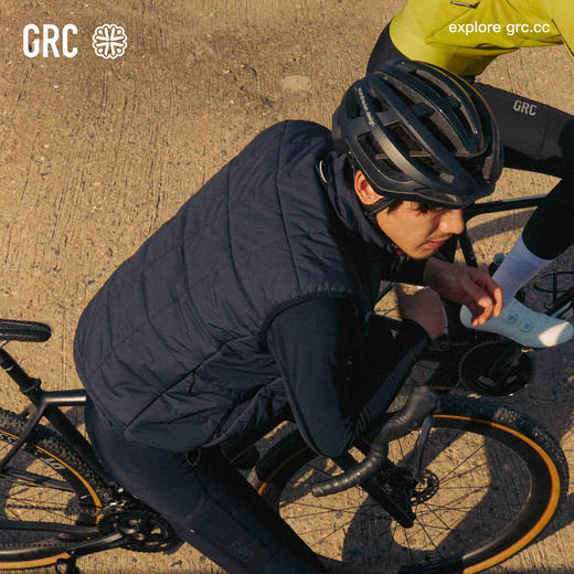 GRC桀骜无尽新款联名充棉立领马甲背心秋冬保暖棉衣运动户外男女 商品图5