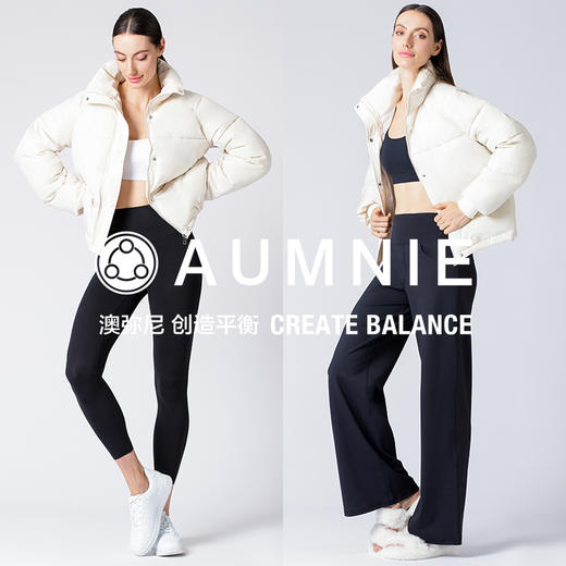 【AUMNIE】运动LOGO棉服休闲外套+经典立领棉服休闲外套 SPORTS LOGO PUFFER JACKET 商品图7