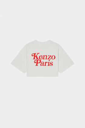 KENZO T恤女  FE52TS1104SG-02 OFF WHITE.