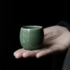 龙泉青瓷严少英素面小杯品杯茶杯功夫小茶杯陶瓷喝茶专用家用待客品茗杯 商品缩略图6