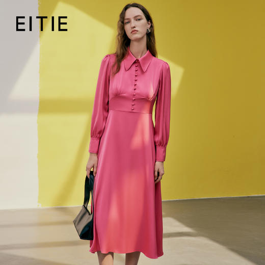EITIE爱特爱春季新款时尚优雅连衣裙7307015 商品图0
