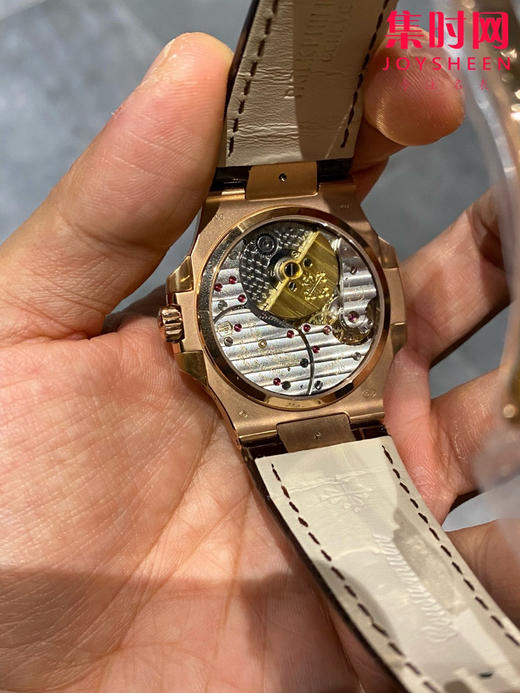 GR百达翡丽Patekphilippe运动系列鹦鹉螺5724霸道总裁 PP5724GR“钢王之王” 男士机械腕表 商品图3