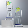 定制水晶奖杯炫彩五角星公司年会优秀员工运动会颁奖高档彩印纪念 商品缩略图5