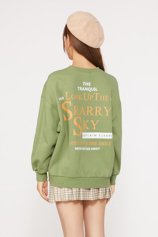 HAYES 果绿色时尚休闲上衣 9723 商品图2