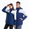 新款户外冲锋衣男女两件套三合一可拆卸抓绒衣防风防水登山服 商品缩略图2