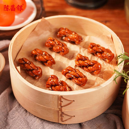 陈昌银红糖小麻花罐装340克重庆特产特色网红零食 商品图3