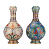 《一路连升》珐琅对瓶 商品缩略图2