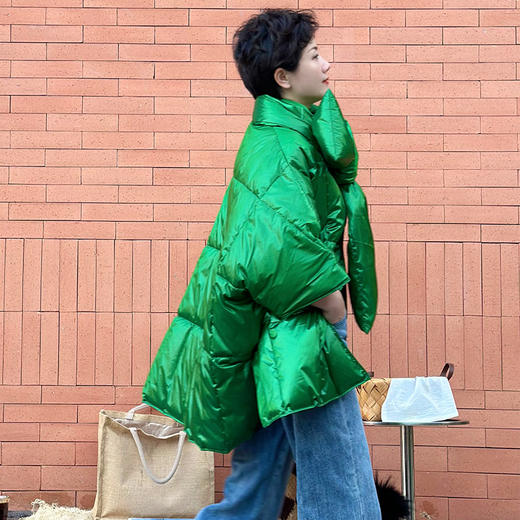 ST.SANLI【成衣系列】时尚的廓形设计款羽绒服GA122S04 商品图2