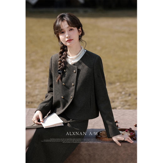 鹿向南《柏林纪事》时尚半身裙L330262BQ 商品图2