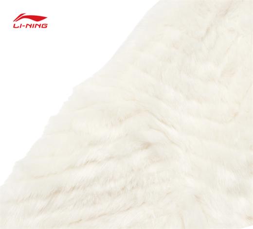 【S/M/L/XL断码】李宁日进斗金系列女子宽松仿皮草短外套AJDU002【库存有限，如无货将做退款，介意慎拍！】 商品图9