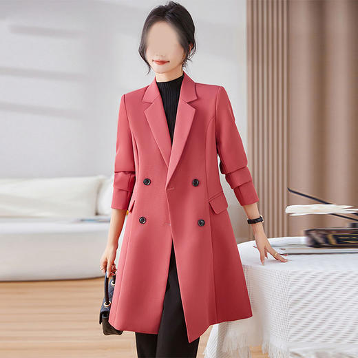 裁缝学苑AS148西装纸样女装大衣高级感中长款西服外套上衣样板 商品图1