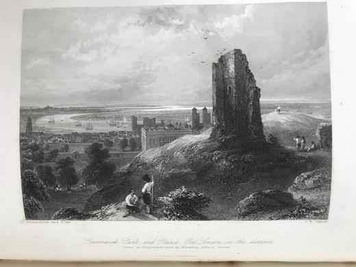 1845年 司各特《奈杰尔的命运/贝弗利尔·皮克》 数十幅版画插图 真皮精装16开 商品图5