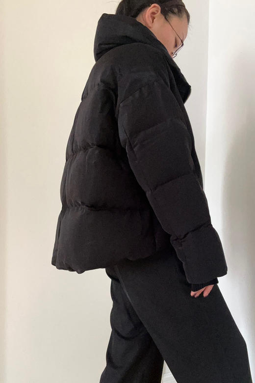 WDC02-1121-1  JUNLI黑色拉链鹅绒服  [   ] 商品图7