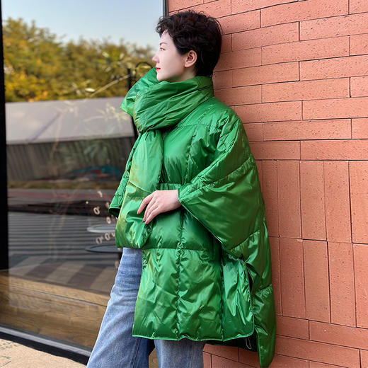 ST.SANLI【成衣系列】时尚的廓形设计款羽绒服GA122S04 商品图1