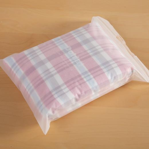 多喜爱Dohia浴巾纯棉澡巾浴巾柔棉浴巾140*70cm单条装 柔棉红色格纹 商品图2