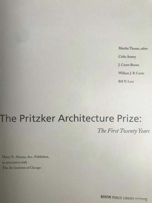 普利策建筑奖二十年 370幅插图（200幅彩色） 精装大16开 商品图3