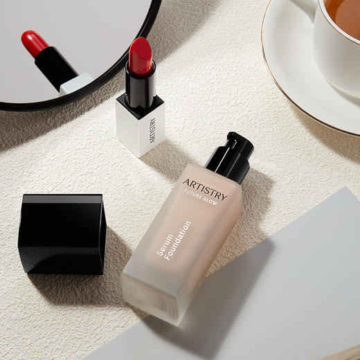 安利雅姿养肤精华粉底液 (粉贝色)（暖白色）[养肤小方瓶]30ML 商品图1