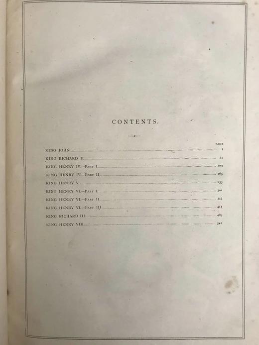 约19世纪后期 莎士比亚作品集（历史剧） 塞洛斯数百幅插图 真皮精装16开 商品图3