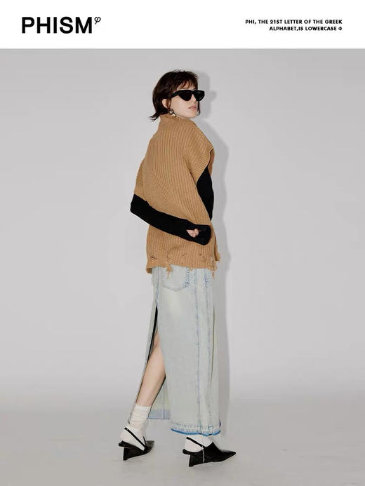 浅蓝色牛仔裙 商品图2