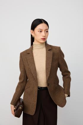 羊毛西装|一眼爱上帅气女绅士